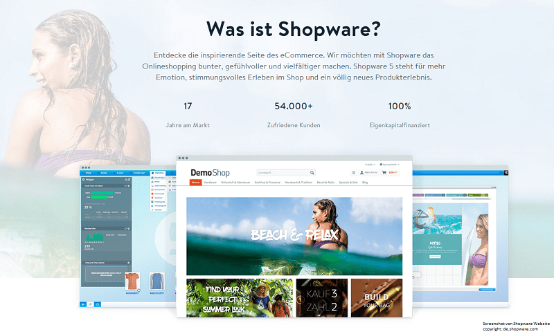 Some insights on Shopware platform